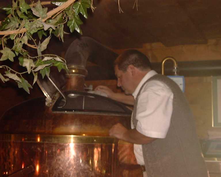 Das Sieden wird beobachtet