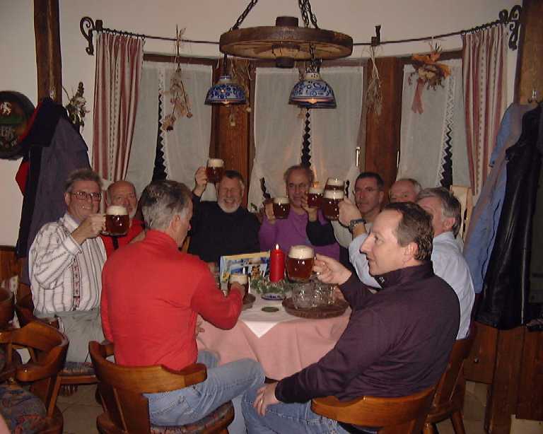 Die erste Verkostung